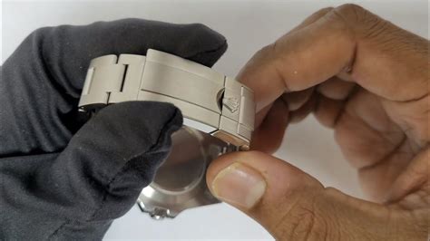 rolex milgauss strap adjustment|rolex watch glide lock adjustment.